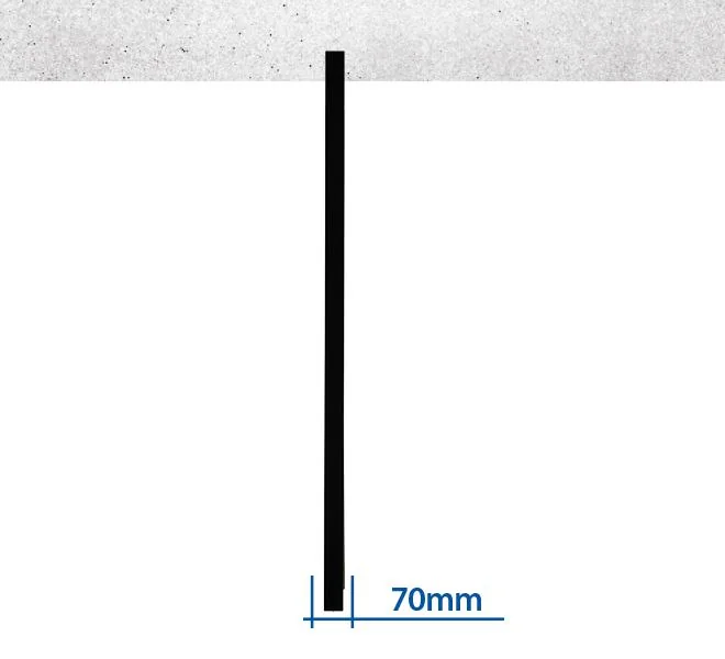 Suport tavan double sided B-Tech compatibil cu seria OM55N-D Samsung