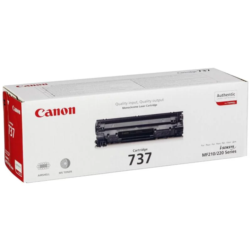 Toner Canon CRG737, black