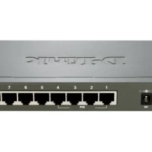 Switch D-Link DES-1008PA, 8 porturi 10/100Mbps,  4 porturi PoE 802.3af, desktop, fara management