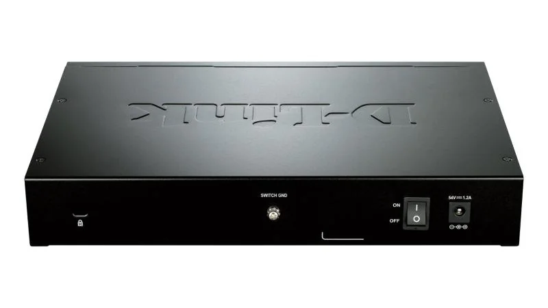 DGS-1210-08P_02 Switch D-Link DGS-1210-08P, 8 port, 10/100/1000 Mbps