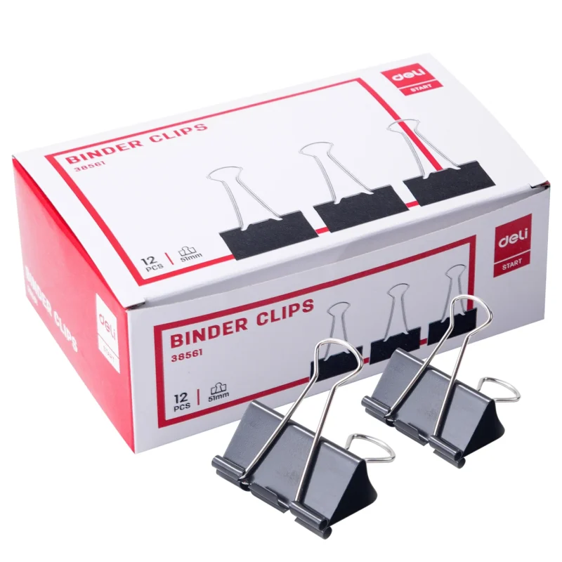 CLIPS HARTIE 51MM 12 BUC/CUT. CARTON DELI
