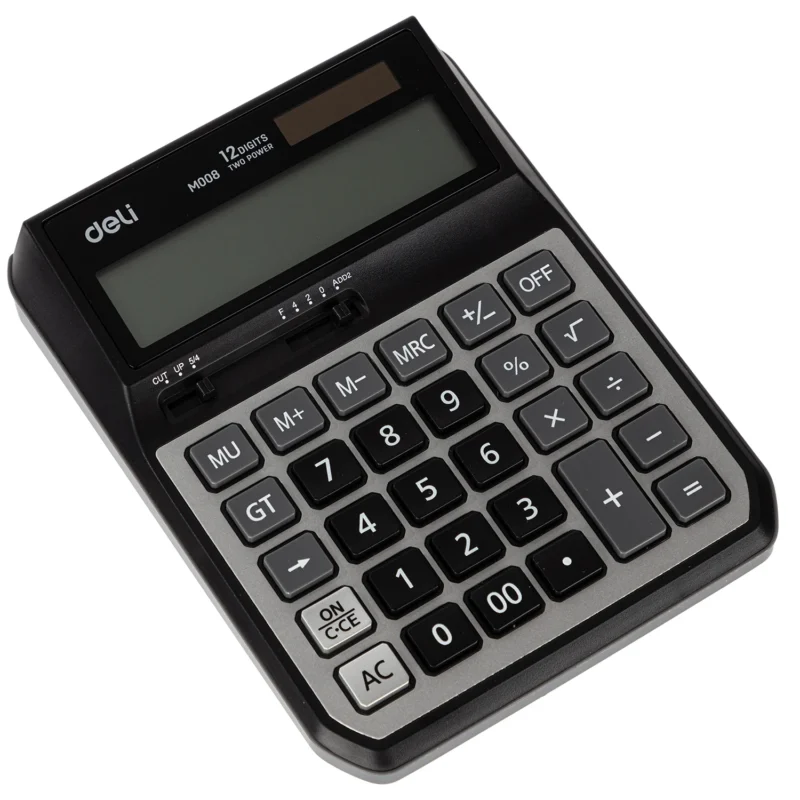 CALCULATOR BIROU 12DIG M00820 DELI