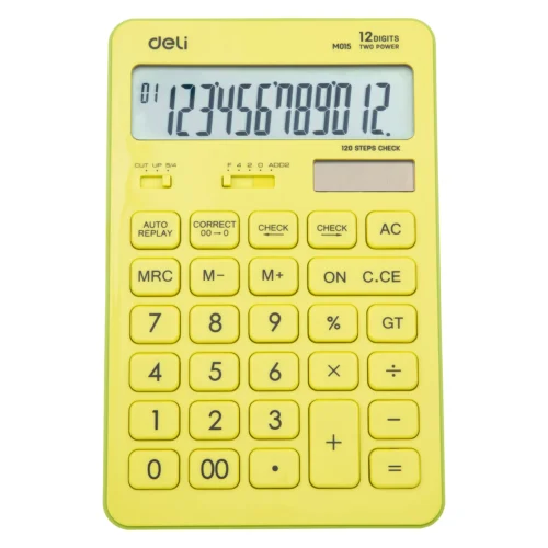 CALCULATOR BIROU 12DIG 1551 VERNIL PASTEL DELI