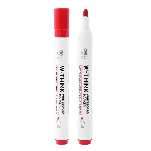 MARKER WHITEBOARD ROSU 2MM DELI