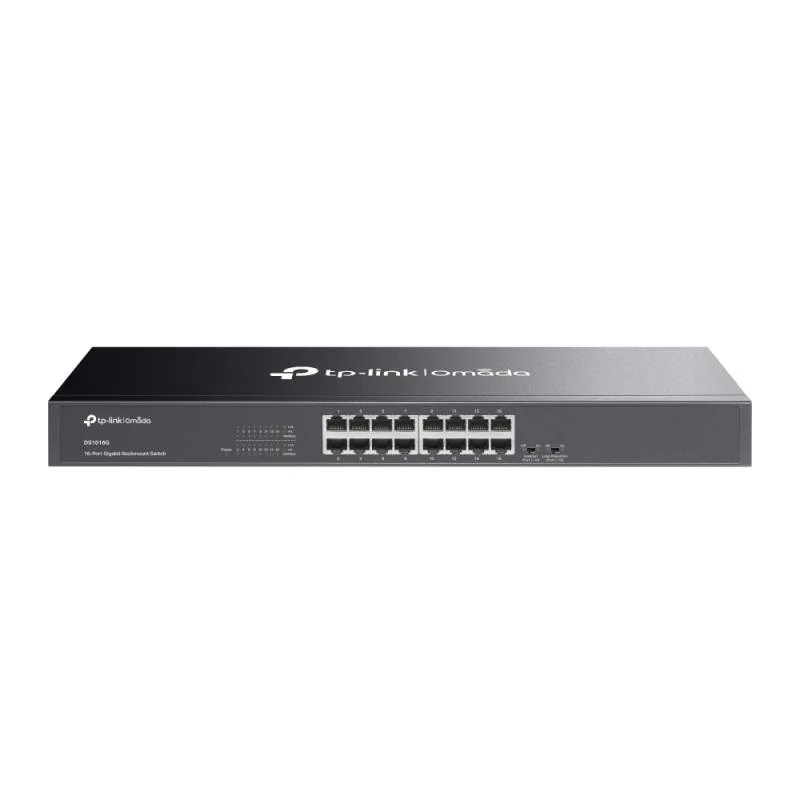 Omada 16-Port Gigabit Switch PORT: 16× Gigabit RJ45 Ports SPEC: 1U 19-inch Rack-mountable Steel Case FEATURE: Plug and Play