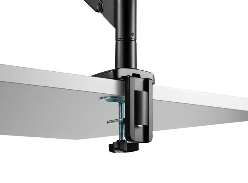 Neomounts by Newstar DS70-810BL1 full motion Monitor Arm Desk Mount for 17-32" screens - Black  General Min. screen size*: 17 inch Max. screen size*: 32 inch Min. weight: 1 kg Max. weight: 9 kg Screens: 1 VESA pattern: 75x75, 100x100 mm VESA minimum: 75x75 mm VESA maximum: 100x100 mm Desk mount