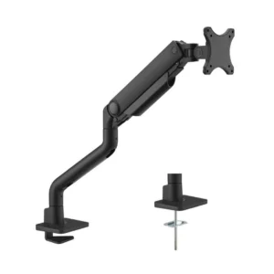 DS70S-950BL1_02 Suport monitor de birou Neomounts Next One DS70S-950BL1; pentru display-uri cu diagonale 17"-49", sistem de prindere VESA 75x75~100x100, greutate maxima suportata 18kg, full motion, tilt +/-90°, swivel +/-90°, rotate +/-90°, distanta fata de perete 11.9 - 65.6 cm; gas spring; culoare negru. Garantie
