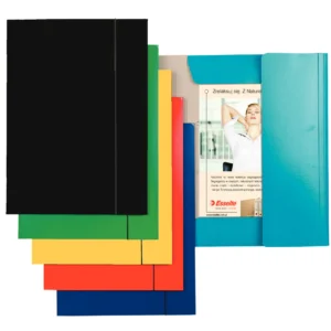 MAPA CARTON CU ELASTIC NEGRU ECONOMY ESSELTE