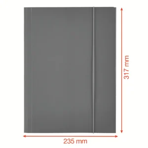 MAPA CARTON CU ELASTIC NEGRU ECONOMY ESSELTE