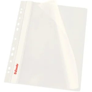 DOSAR PLASTIC CU SINA SI MULTIPERFORATII ALB 10/SET ESSELTE DOSAR PLASTIC CU SINA SI MULTIPERFORATII ALB 10/SET ESSELTE