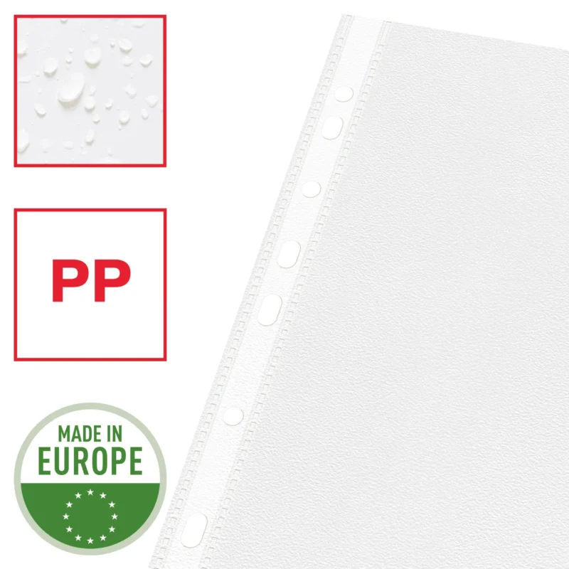 FOLIE PROTECTIE A4 38 MICRONI 100/SET ESSELTE
