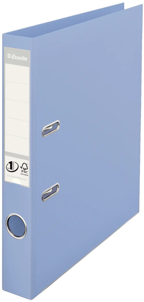 BIBLIORAFT PLASTIFIAT INT-EXT 5CM ALBASTRU DES NR1 POWER ESSELTE