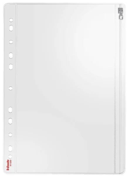 FOLIE PROTECTIE A4 CU FERMOAR 200 MICRONI 5/SET ESSELTE