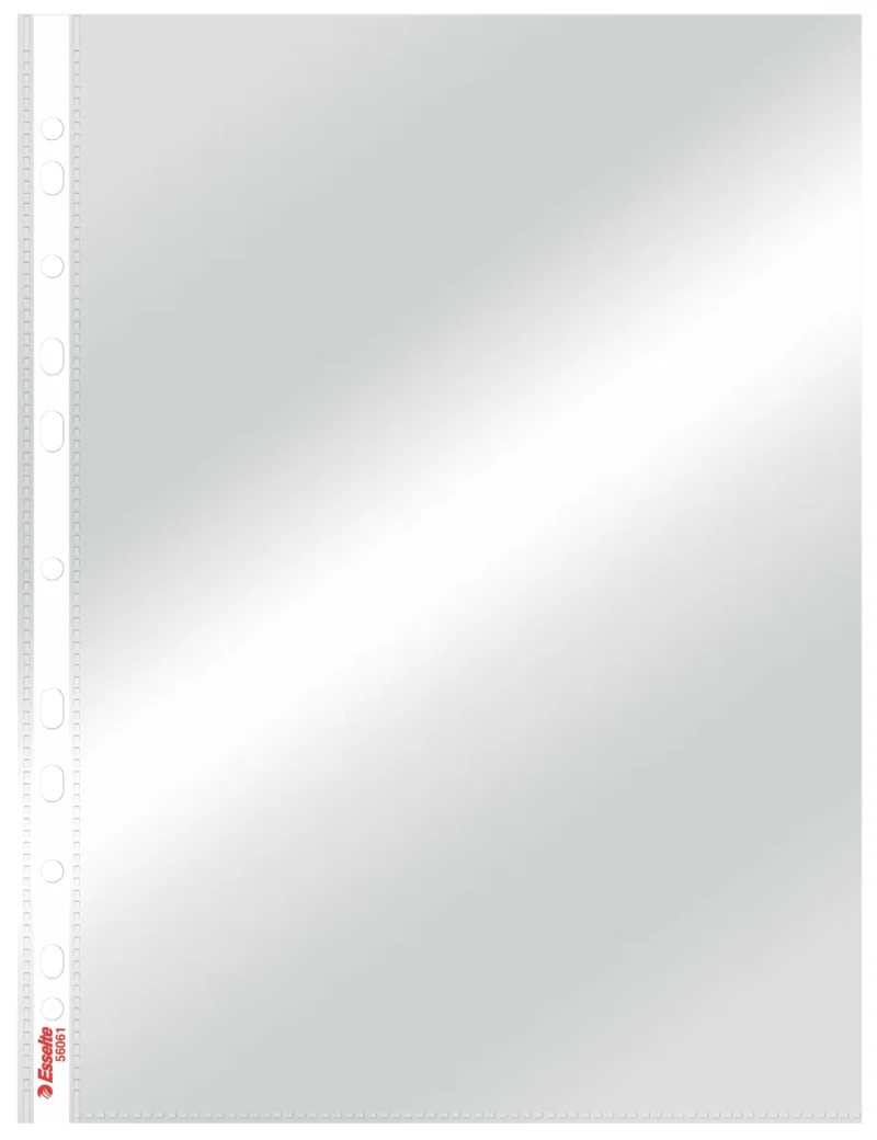 FOLIE PROTECTIE A4 CRISTAL 55 MICRONI 10/SET ESSELTE