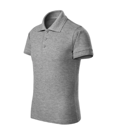 Tricou polo pentru copii PIQUE POLO FREE F22 - gri închis Tricou polo pentru copii PIQUE POLO FREE F22 - gri închis