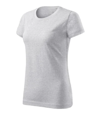 Tricou pentru damă BASIC FREE F34 - gri deschis