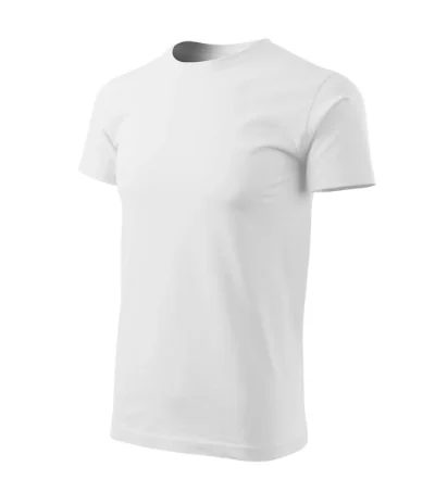 Tricou unisex HEAVY NEW FREE F37 - alb
