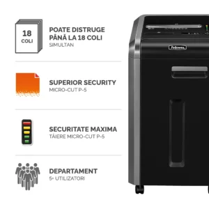 DISTRUGATOR DOCUMENTE 225MI MICROSHRED FELLOWES