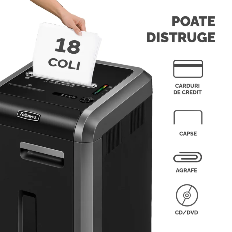 DISTRUGATOR DOCUMENTE 225MI MICROSHRED FELLOWES