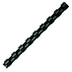 INEL PLASTIC 10MM NEGRU PT 41-55 COLI 100/CUT FELLOWES