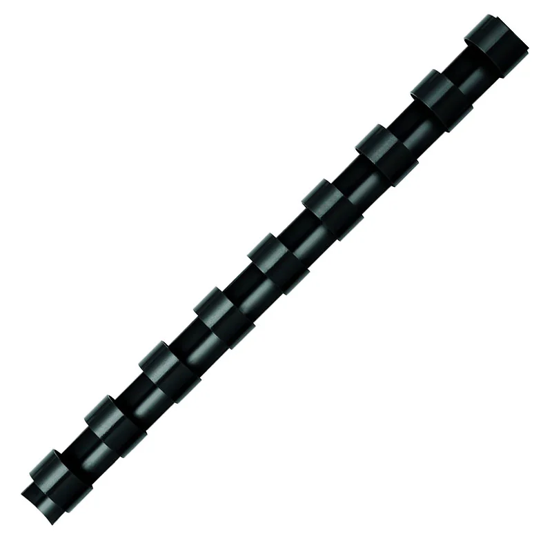 INEL PLASTIC 19MM NEGRU PT 121-150 COLI 100/CUT FELLOWES