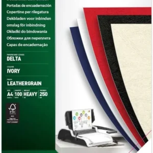 COPERTI CARTON A4 CREM 100/TOP FELLOWES