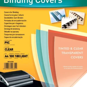 COPERTI PLASTIC A4 180 MICRONI TRANSPARENTE 100/TOP FELLOWES