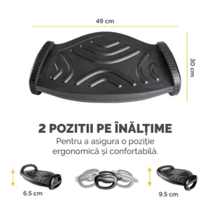 SUPORT ERGONOMIC PENTRU PICIOARE SMART SUITES FELLOWES
