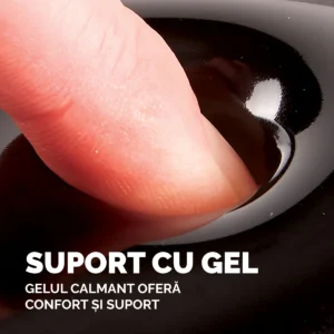 MOUSE PAD SI SUPORT INCHEIETURI NEGRU GEL CRYSTAL FELLOWES