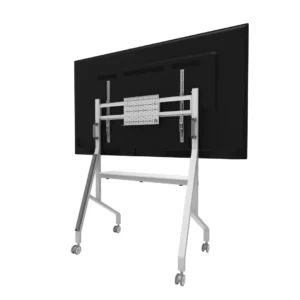 FL50-525WH1_05 Stand mobil de podea Neomounts 55"-86" 76kg VESA 100x100 - 900x600 alb