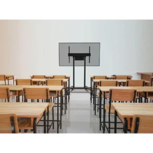 Stand mobil motorizat Neomounts by Newstar, 37"-100", 110 kg, VESA 800x600, negru