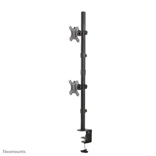 FPMA-D550DVBLACK_01 Suport Monitor de Birou Dual, Neomounts by Newstar FPMA-D550DVBLACK, 10" - 32", VESA 100x100, suporta pana la 8kg, negru