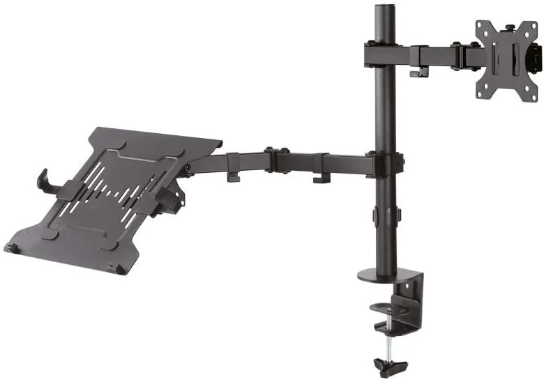 FPMA-D550NOTEBOOK_03 Suport Monitor de Birou, Neomounts by Newstar FPMA-D550NOTEBOOK, 10" - 32", VESA 100x100, suporta pana la 8kg, negru