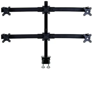 FPMA-D700D6_02 Suport Monitor de Birou, Neomounts by Newstar FPMA-D700D6, 19" - 27", VESA 100x100, suporta pana la 8kg, negru