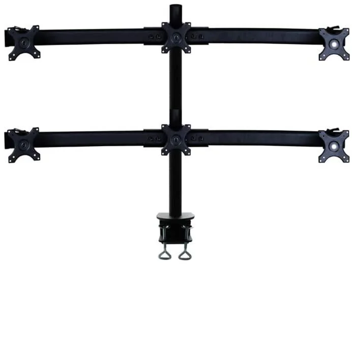 FPMA-D700D6_02 Suport Monitor de Birou, Neomounts by Newstar FPMA-D700D6, 19" - 27", VESA 100x100, suporta pana la 8kg, negru