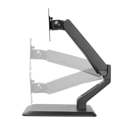 FPMA-D885BLACK_02 Suport monitor de birou Neomounts FPMA-D885BLACK; pentru display-uri cu diagonale 15"-32", sistem de prindere VESA 75x75~100x100, greutate maxima suportata 10kg, full motion, tilt +180°, swivel +80°, rotate +360°; gas spring; culoare negru. Garantie 5 ani