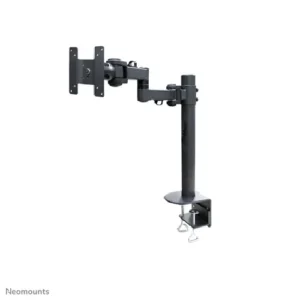 FPMA-D960BLACKPLUS_01 Suport Monitor de Birou, Neomounts by Newstar FPMA-D960BLACKPLUS, 10" - 49", VESA 100x100, suporta pana la 20kg, negru