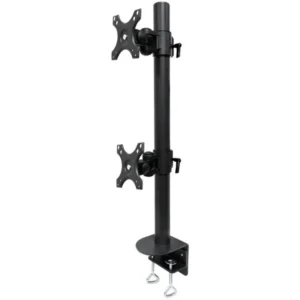 FPMA-D960DVBLACKPL_02 Suport Monitor de Birou Dublu, Neomounts by Newstar FPMA-D960DVBLACKPLUS, 17" - 49", VESA 100x100, suporta pana la 15kg, negru