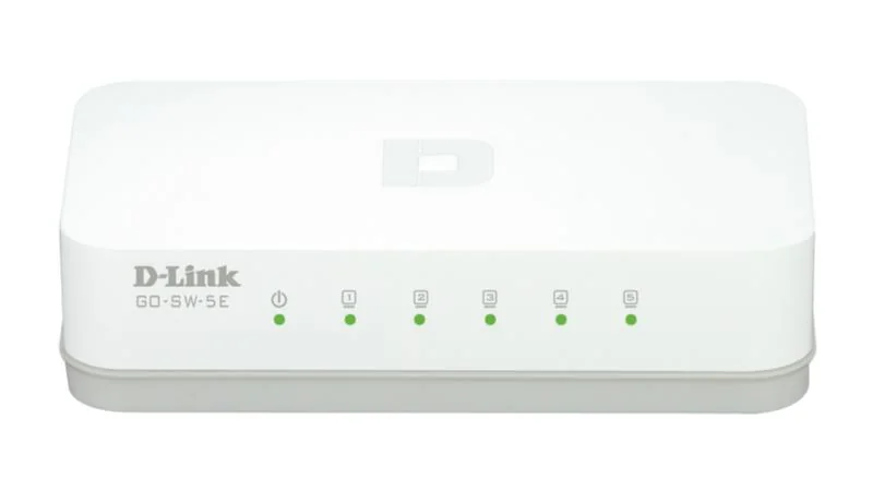 GO-SW-5E_01 Switch D-Link GO-SW-5E, 5 port, 10/100/1000 Mbps