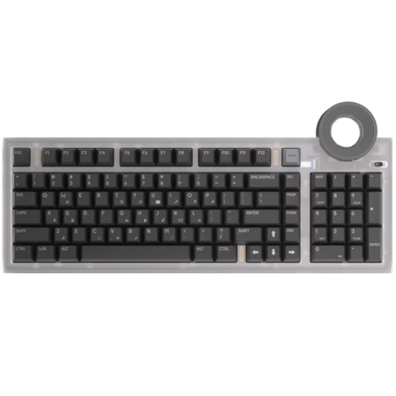 Tastatura Mecanica Lenovo Yoga Creative Keyboard AngryMiao Edition, RGB, USB, Gri