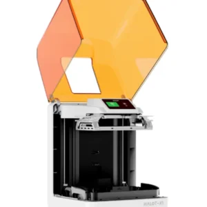 CREALITY HALOT-X1 RESIN 3D PRINTER, Tehnologie LCD, Volum printare: 211.68mm*118.37mm*200mm, Dimensiuni imprimanta: 344mm*331mm*434mm, Sursa lumina: Honeycomb Matrix, Expunere: 6500+10% μW/cm2, Rezolutie: 16K(15120*6230PX), Dimensiune pixel: 14*19μm, Acuratete axa Z: 0.01mm, Grosime strat