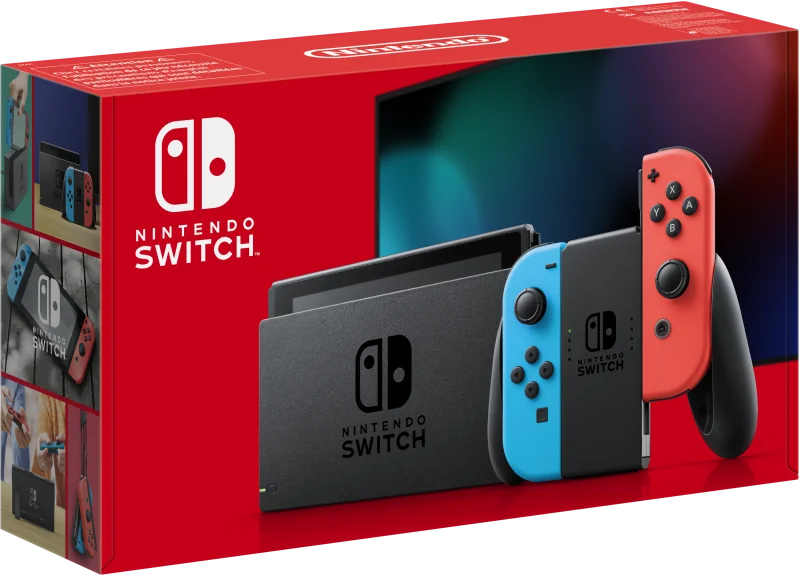 Nintendo Switch Cons 1.1 NEW NeonRed/Blue