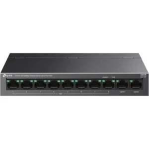 Switch TP Link, 10-Port 10/100Mbps Desktop Switch with 8-Port PoE+, 10BASE-T: UTP category 3, 4, 5 cable (maximum 100m), 100BASE-TX: UTP category 5 or above cable (maximum 100m), 2 Gbps
