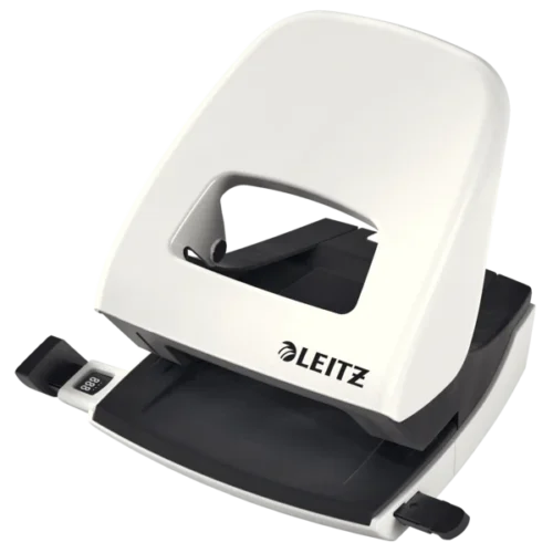 PERFORATOR 30 COLI MODEL 5008 METALIC ALB PERLA WOW LEITZ PERFORATOR 30 COLI MODEL 5008 METALIC ALB PERLA WOW LEITZ