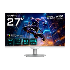 Monitor Consumer GIGABYTE M27Q2 QD ICE, 27", 2560 x 1440 pixeli, White, 2 ani Garantie