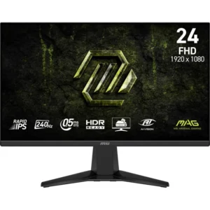 Monitor Gaming MSI MAG 255F X24, 24.5", 1920 x 1080 pixeli, Black, 2 ani Garantie