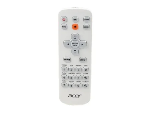 Acer Remote Controller J3 25 keys, white, enter, Laser stand-alone package