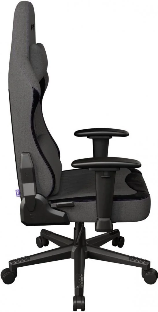 Scaun gaming FURY SHINAI S8, material fabric, reglabil pe inaltime, greutate maxima suportata 130 kg, inaltime scaun reglabil 30.5 - 37.5 cm, spatar ajustabil 135°, dimensiuni roti 60mm,  echipat cu piston cu gaz clasa 4, manere 1D, gri