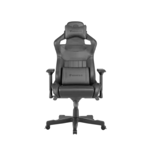 Scaun gaming Genesis Nitro 950, material piele ecologica, reglabil pe inaltime, greutate maxima suportata 150 kg, inaltime scaun reglabil 50 - 55 cm, spatar ajustabil 160°, dimensiuni roti 60mm,  echipat cu piston cu gaz clasa 4, manere 4D, negru