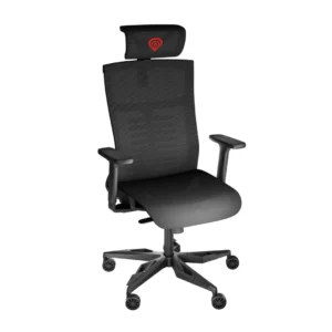 Scaun gaming Genesis ASTAT 700 G2, material textil, reglabil pe inaltime, greutate maxima suportata 120 kg, inaltime scaun reglabil 44.5- 51.5 cm, tesatura Mesh PureFlow™ Plus, tetiera si cotiere ajustabile 3D, negru